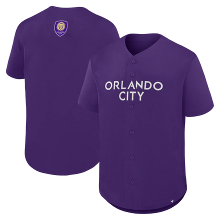 Orlando City SC Maximum Intensity Button-Up Jersey - Purple