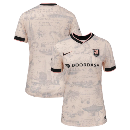 Angel City FC Nike Women's 2026 Secondary Stadium Jersey - Tan