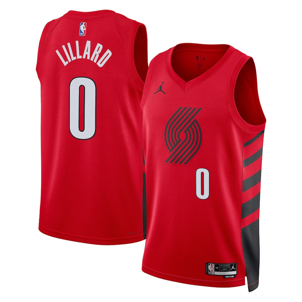 Damian Lillard Portland Trail Blazers Unisex - Red - Statement Edition