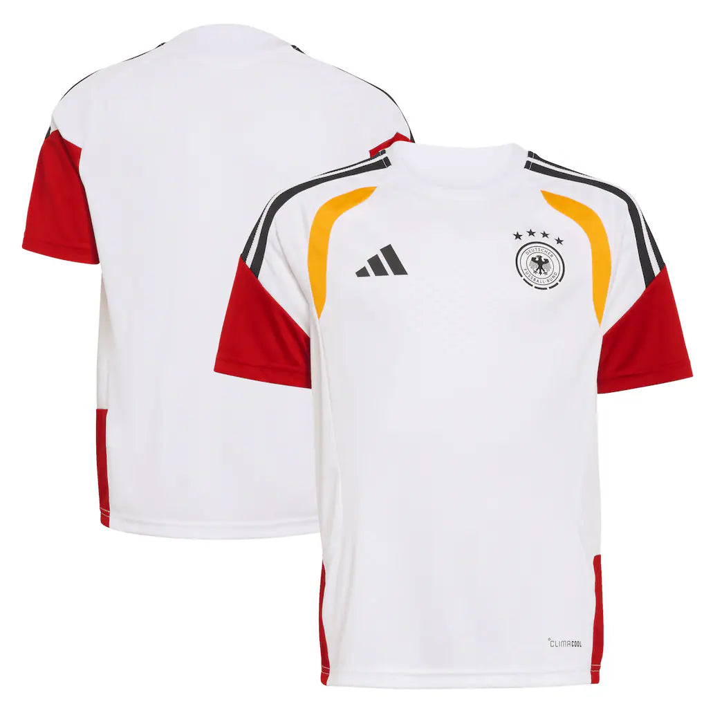 Germany National Team Youth 2026 Away Tiro Training Jersey - White