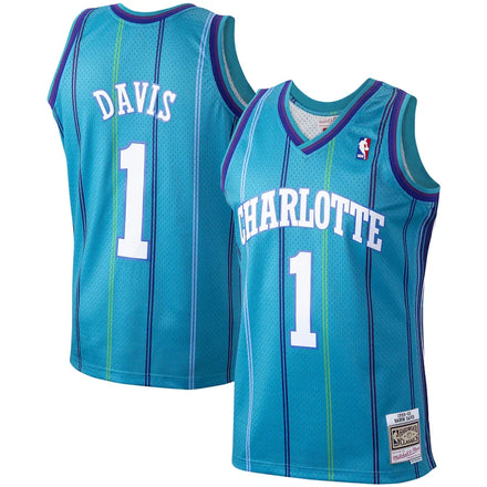 Baron Davis Charlotte Hornets 1999/00 Hardwood Classics - Teal