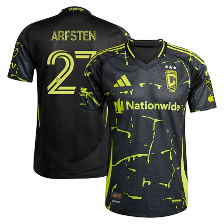 Maximilian Arfsten Columbus Crew 2025 The Goosebumps Kit On-Field – Black