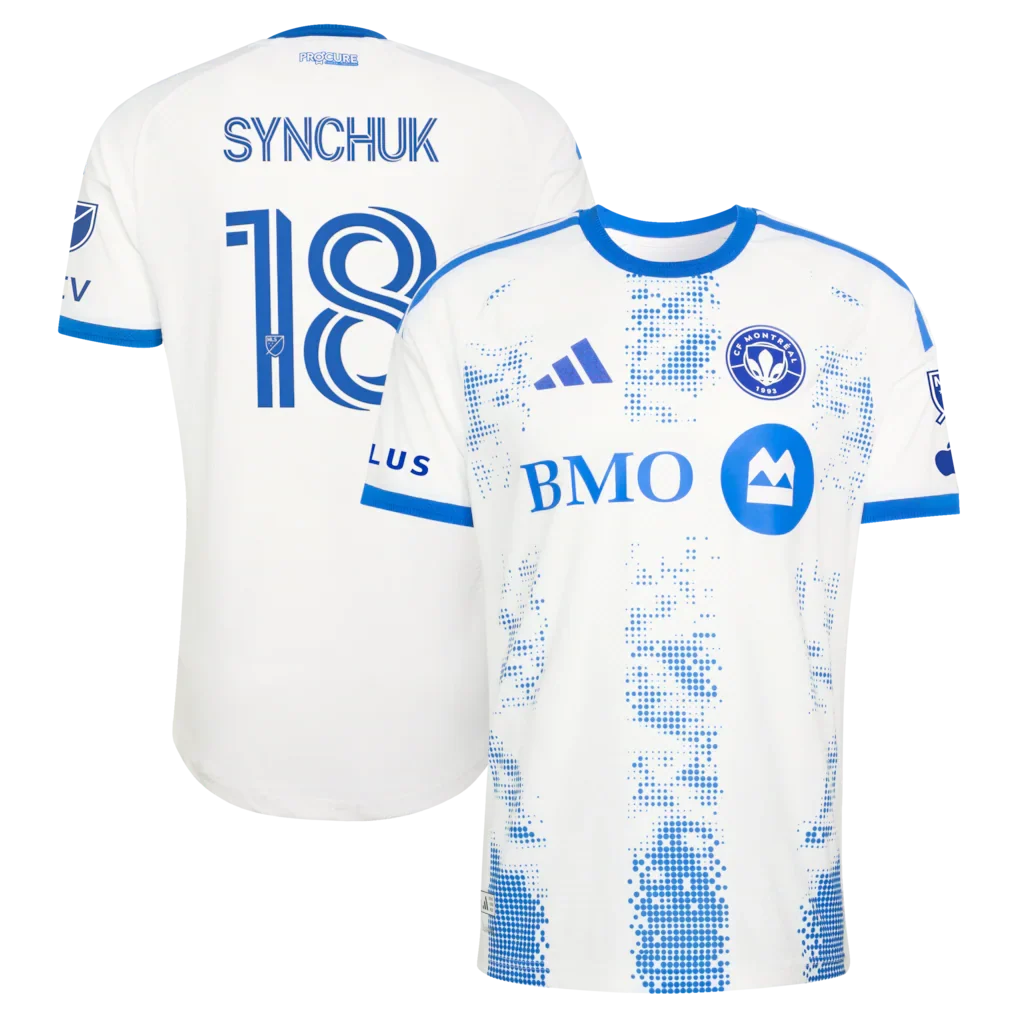 Hennadii Synchuk CF Montreal 2026 The Procure Jersey On-Field Patch Jersey - White