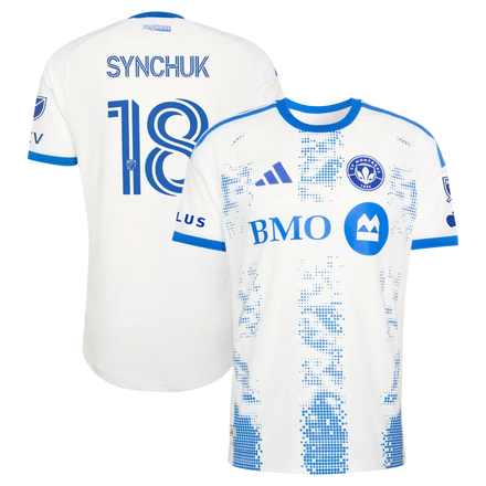 Hennadii Synchuk CF Montreal 2026 The Procure Jersey On-Field Patch Jersey - White
