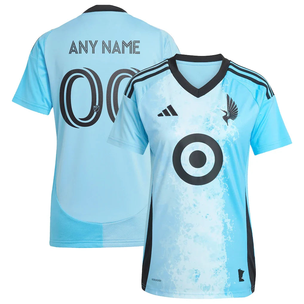 Minnesota United FC adidas Women's 2025 CONVERGENCE Custom Jersey - Blue