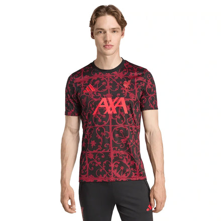 Liverpool 2025/26 AEROREADY Pre-Match Top - Black