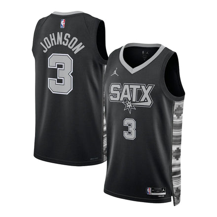 Keldon Johnson San Antonio Spurs Unisex - Statement Edition - Black