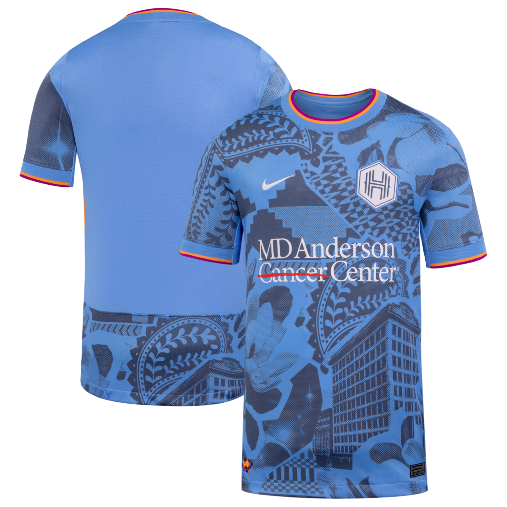 Houston Dash Nike Youth 2026 Third Stadium Jersey - Blue