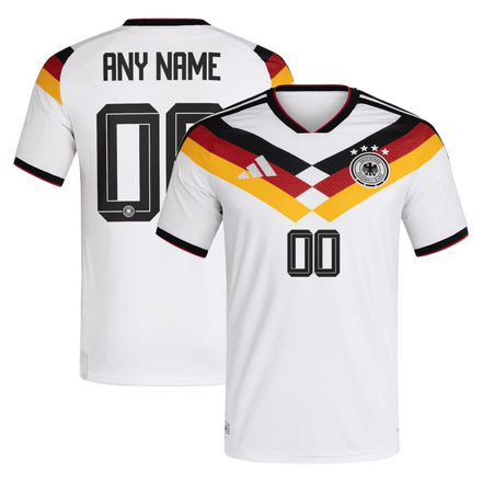 Germany National Team 2026 Home On-Field Custom Jersey - White