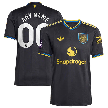 Manchester United 2025/26 Third Custom Jersey - Black