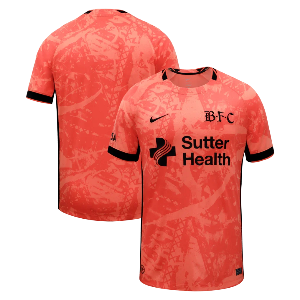 Bay FC Nike 2026 Third Stadium Jersey - Red