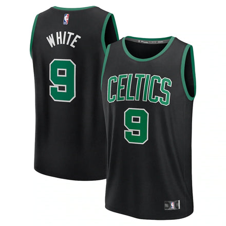 Derrick White Boston Celtics Fanatics Fast Break Player Jersey - Statement Edition - Black