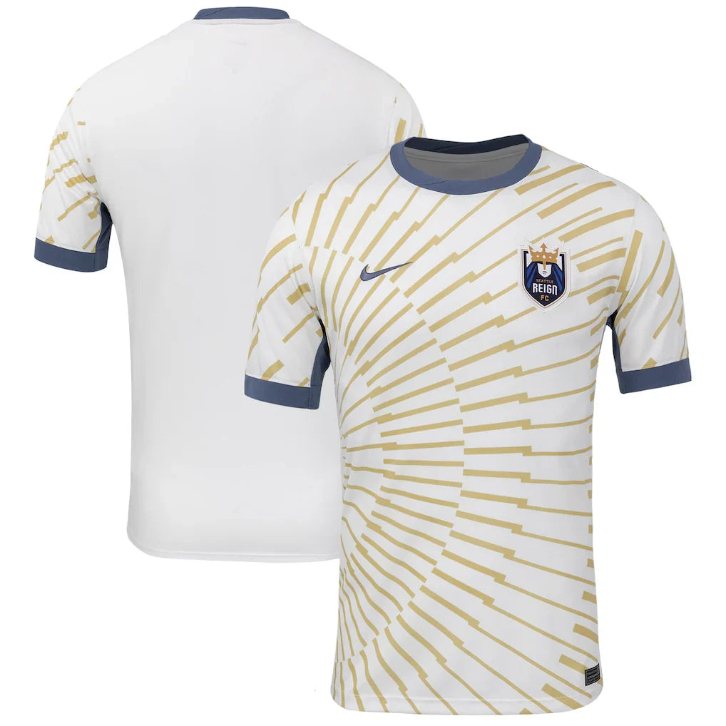 Seattle Reign FC Nike 2025 The Rise Kit Stadium Jersey - Gray