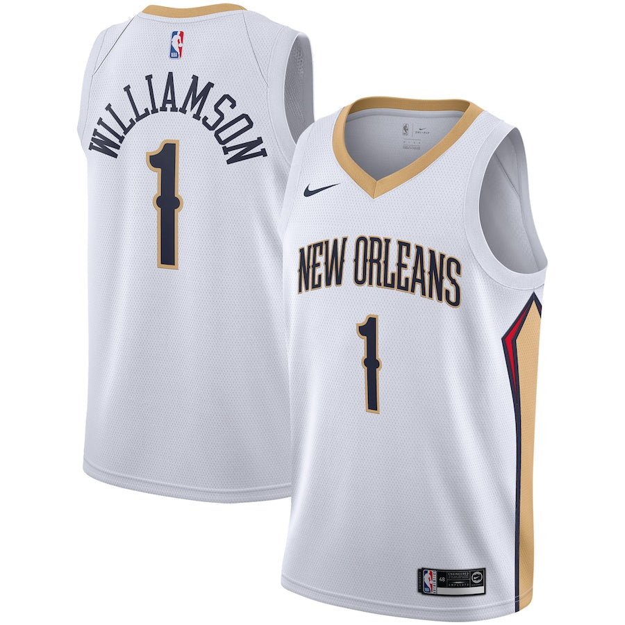 Zion Williamson New Orleans Pelicans 2019/2020 - Association Edition - White