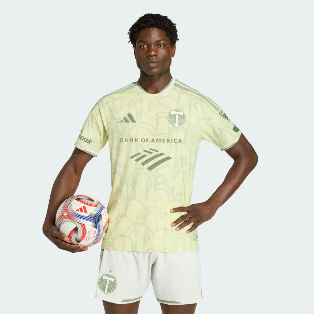 Portland Timbers 2026 Civic Stadium Kit On-Field Patch Jersey - Yellow