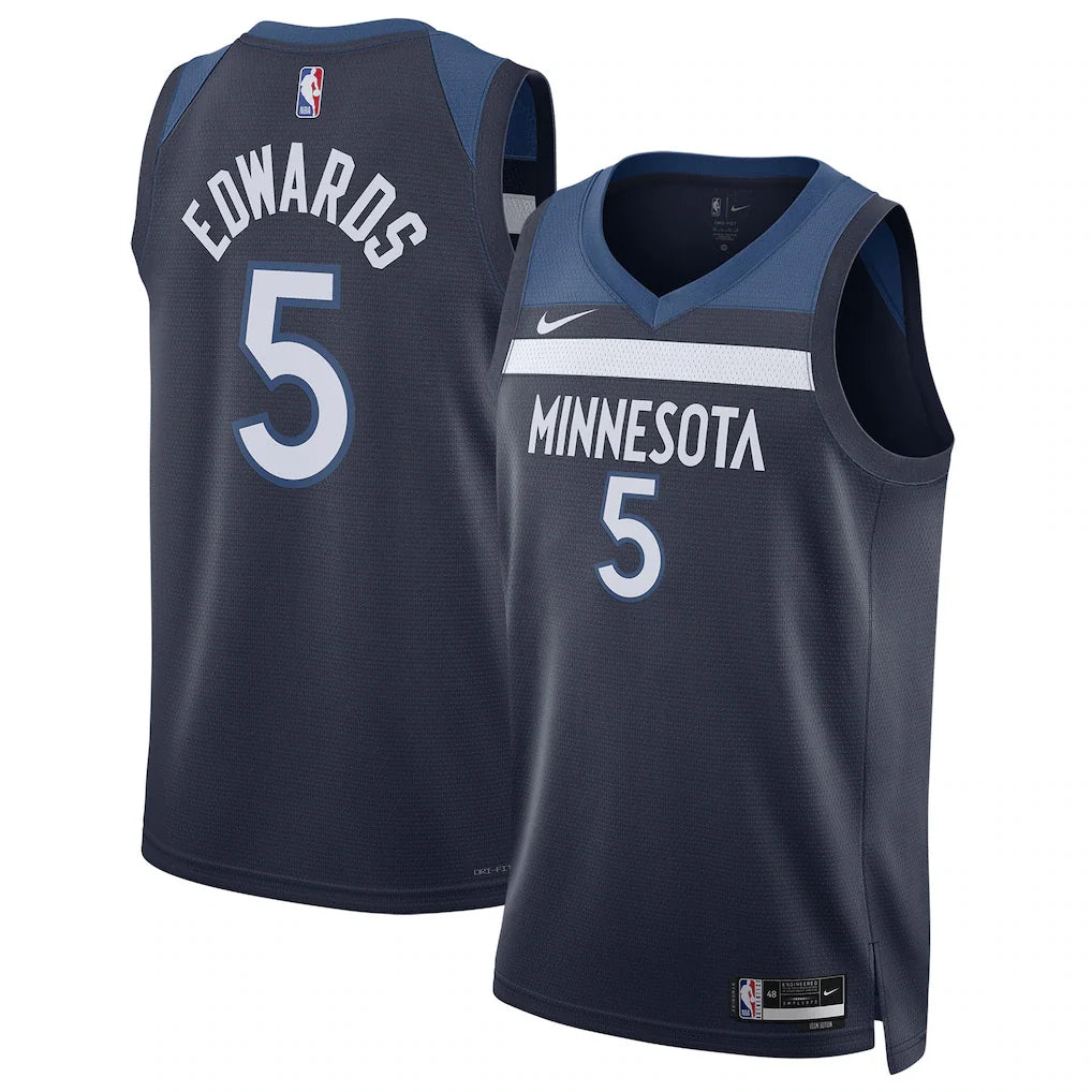 Anthony Edwards Minnesota Timberwolves Unisex - Icon Edition - Navy