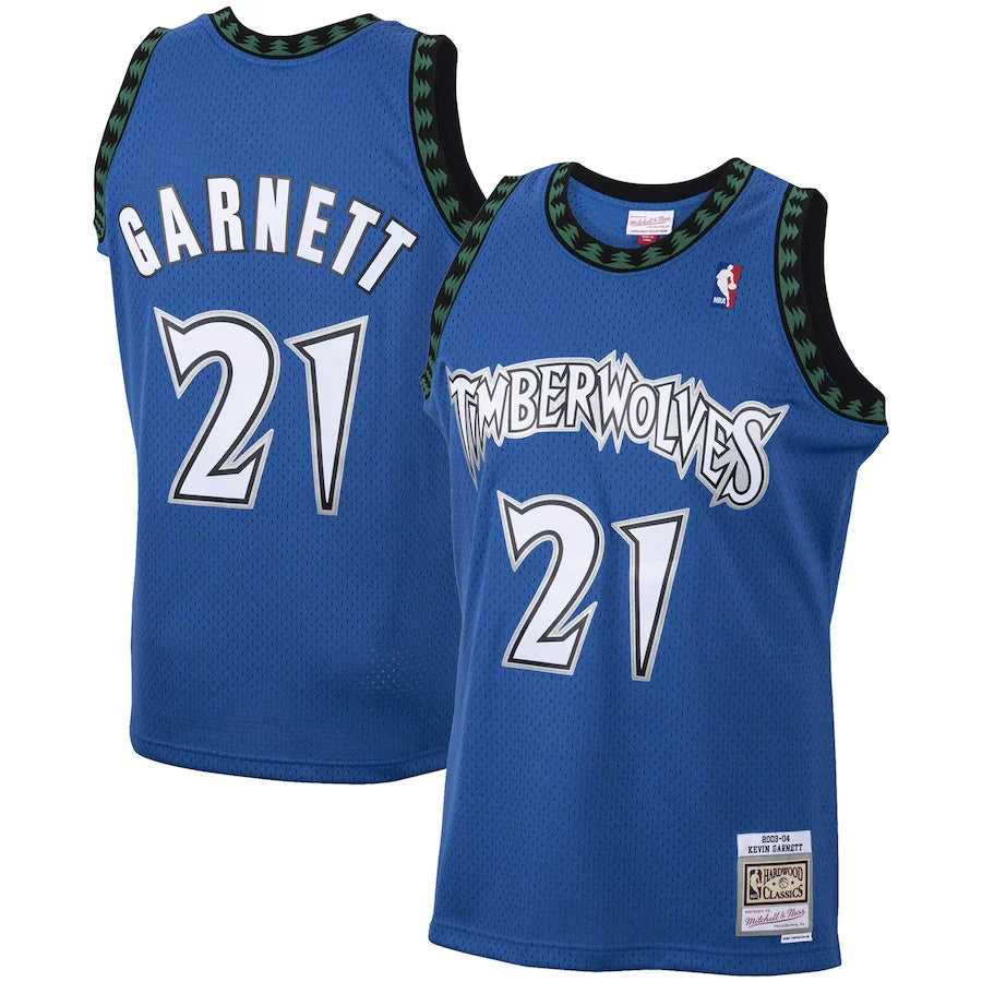 Kevin Garnett Minnesota Timberwolves 2003/04 Hardwood Classics - Blue