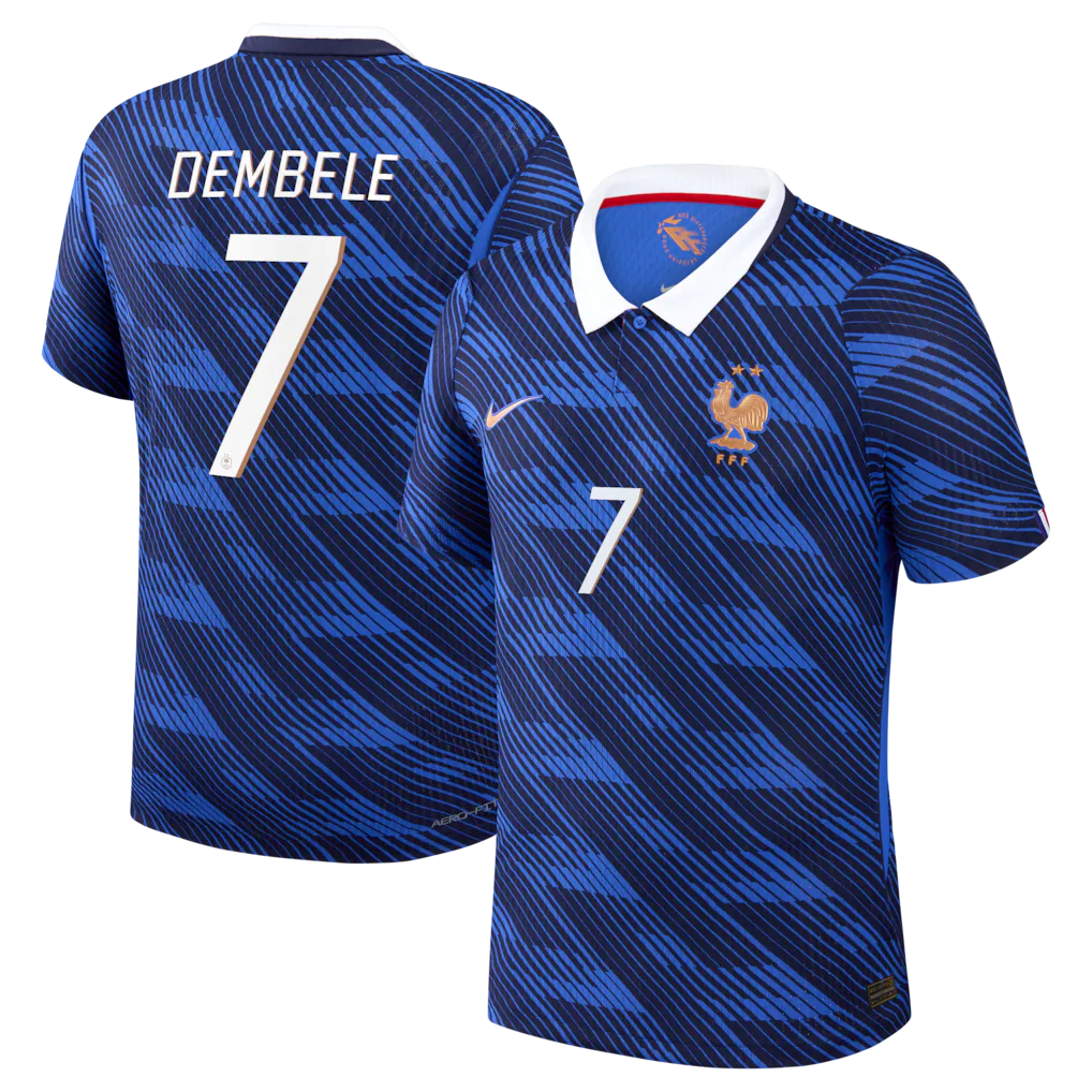 Ousmane Dembélé France National Team 2026 Home Match - Blue