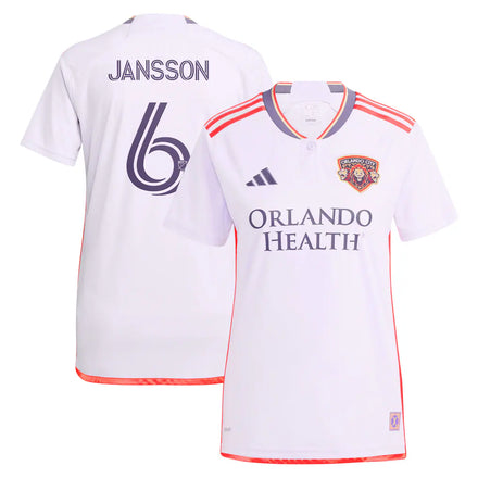 Robin Jansson Orlando City SC adidas Women's 2024 Legacy Kit Player Jersey – Purple