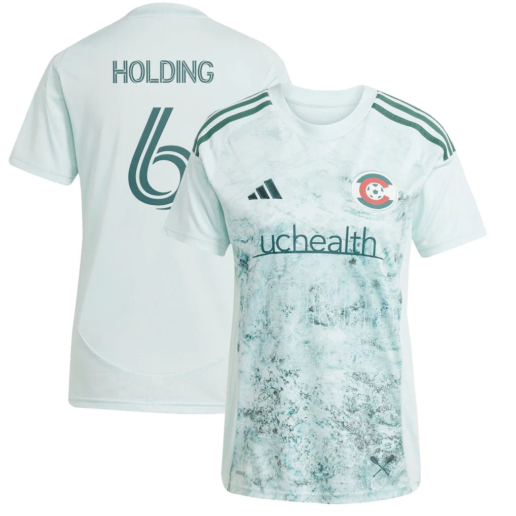 Rob Holding Colorado Rapids adidas Women's 2025 Headwaters Jersey - Green