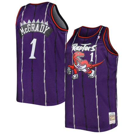 Tracy McGrady Toronto Raptors Big & Tall Hardwood Classics 1998/99 - Purple