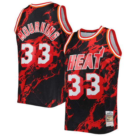 Alonzo Mourning Miami Heat 1996/97 Hardwood Classics Marble - Black