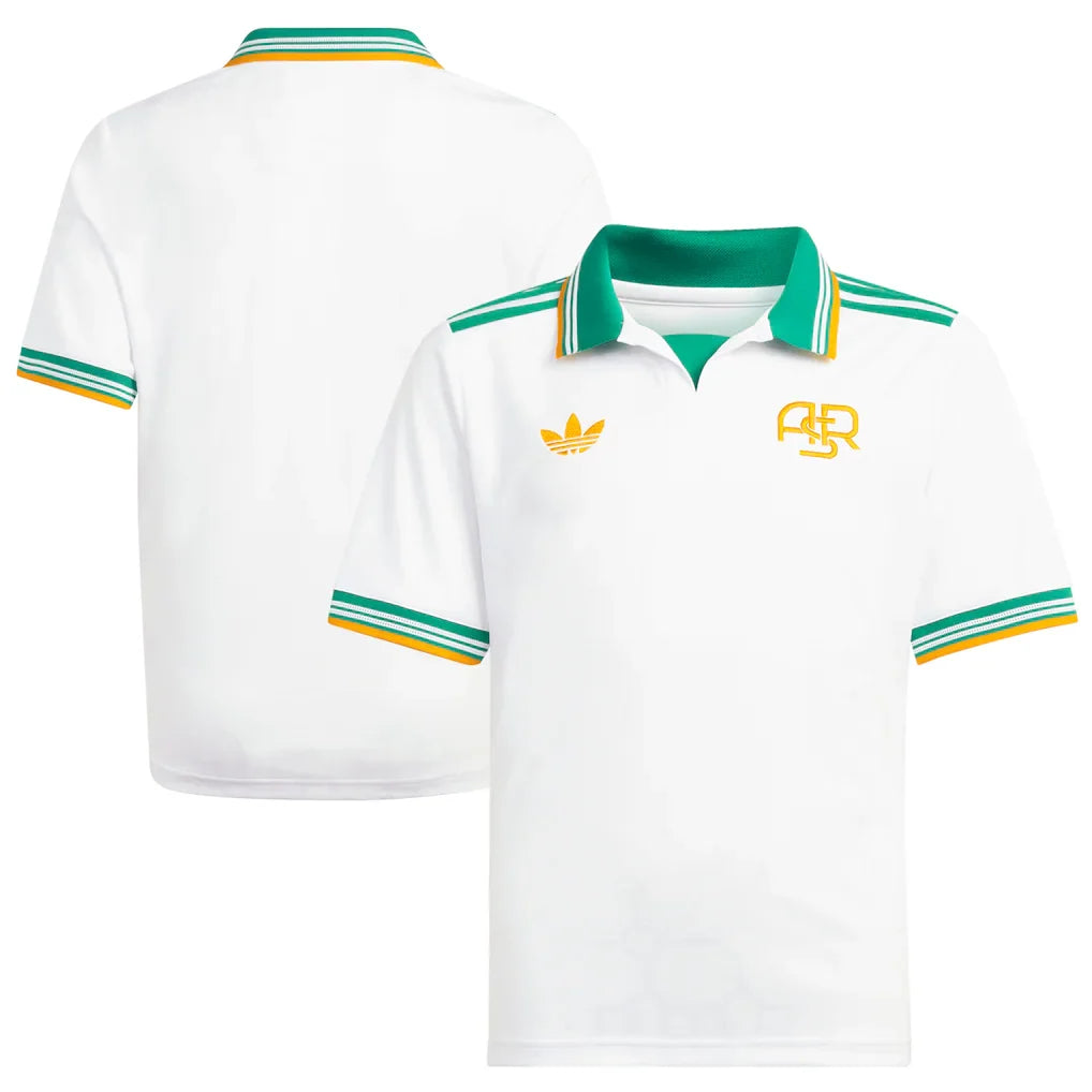 AS Roma adidas Youth 2025/26 Third Jersey - White