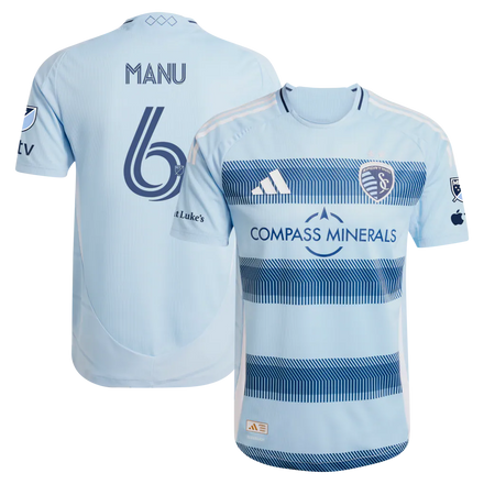 Manu García Sporting Kansas City 2025 One KC On-Field - Light Blue