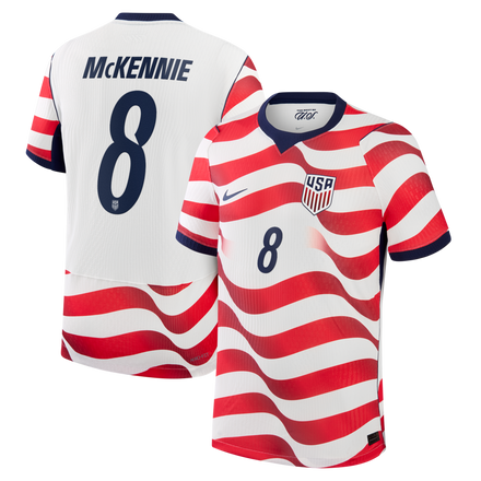 Weston McKennie #8 USMNT 2026 Home Match - White