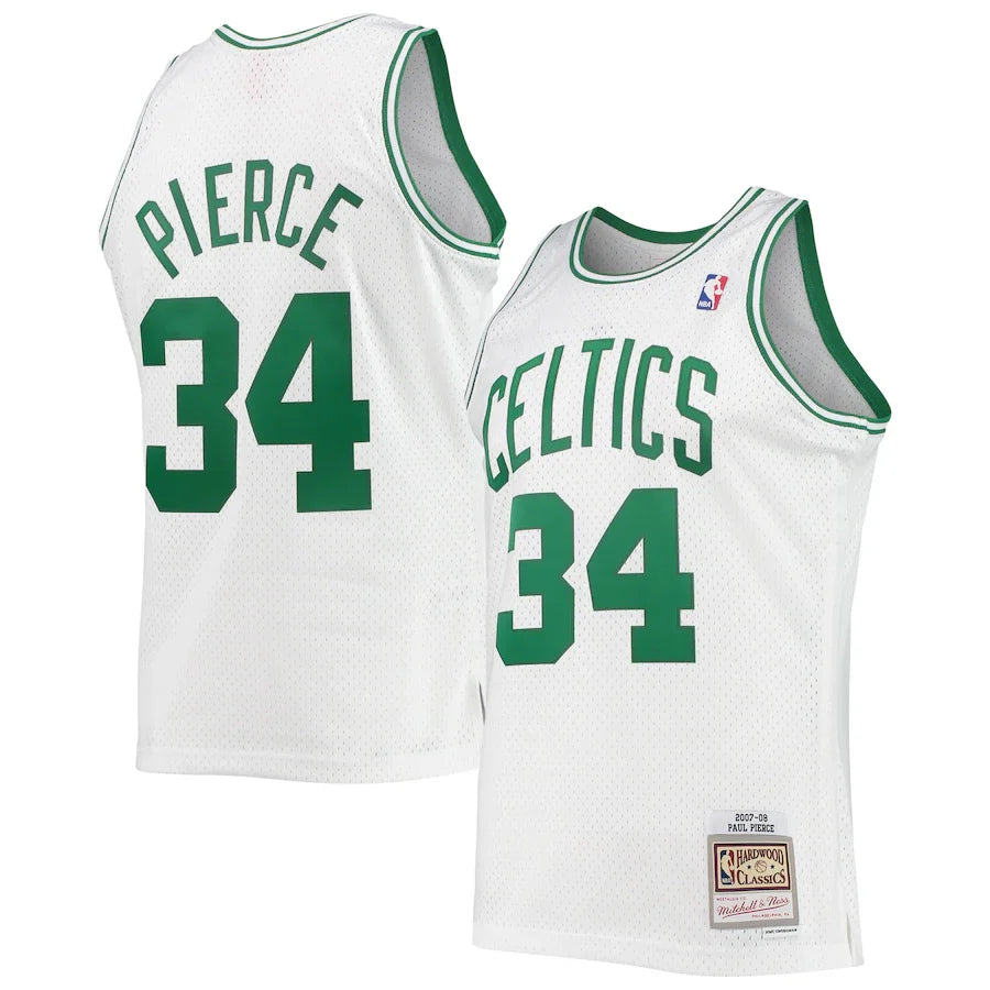 Paul Pierce Boston Celtics Hardwood Classics - White