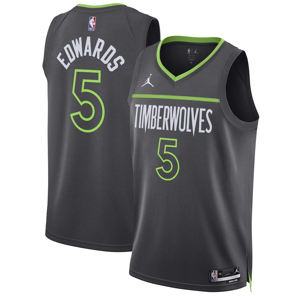 Anthony Edwards Minnesota Timberwolves Unisex - Statement Edition - Charcoal