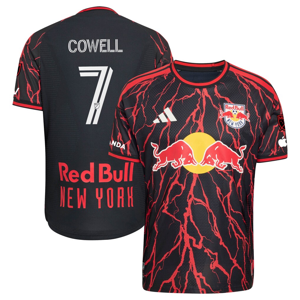 Cade Cowell New York Red Bulls 2026 The Rooted Kit On-Field Patch Jersey - Black