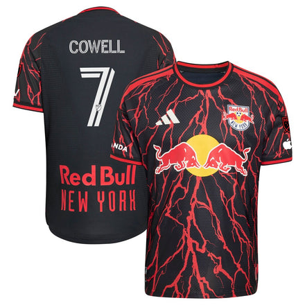 Cade Cowell New York Red Bulls 2026 The Rooted Kit On-Field Patch Jersey - Black