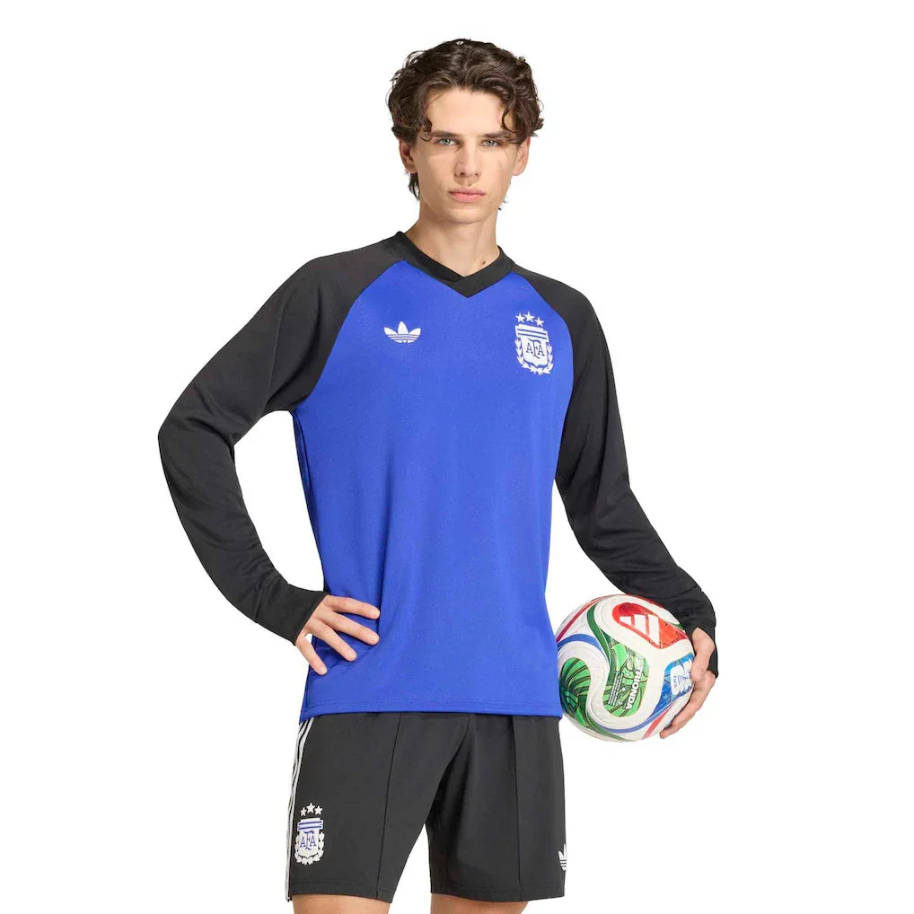 Argentina National Team 2026 Long Sleeve Pre-Match Top - Blue