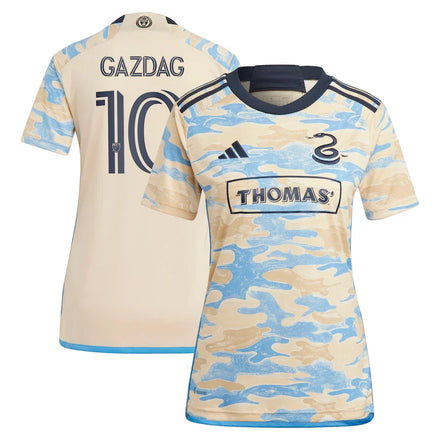Daniel Gazdag Philadelphia Union adidas Women's 2023 For Philly Jersey