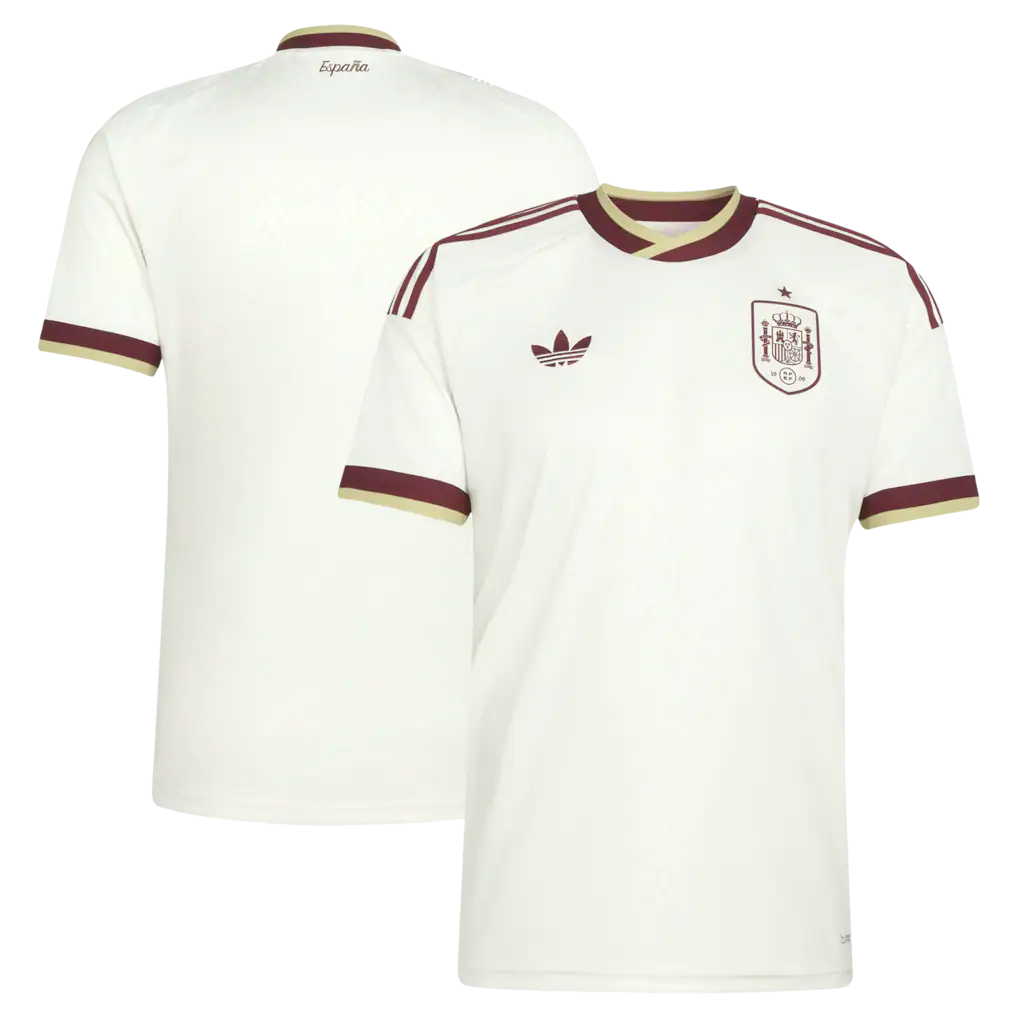 Spain National Team adidas 2026 Away Jersey - White