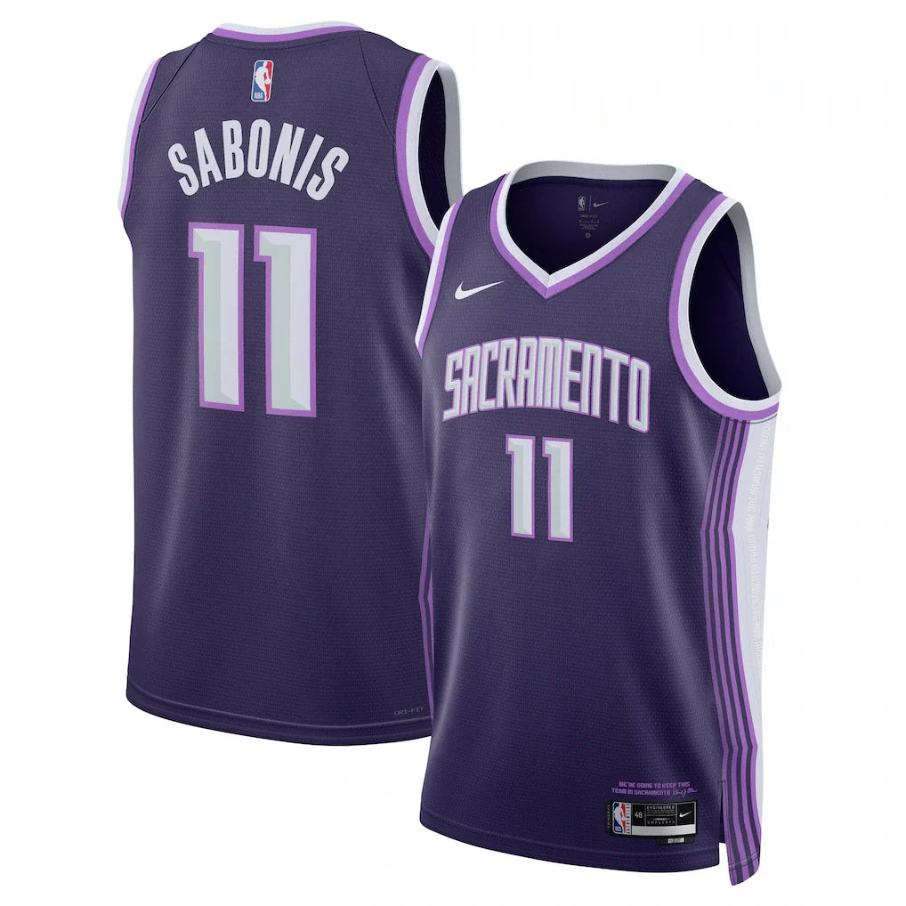 Domantas Sabonis Sacramento Kings Unisex 2025/26 - Purple - City Edition