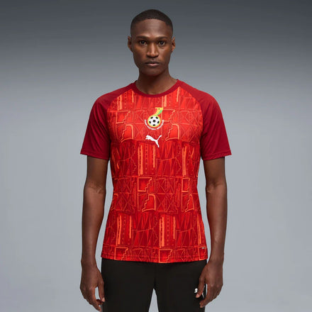 Ghana National Team 2026 Pre-Match Top - Crimson