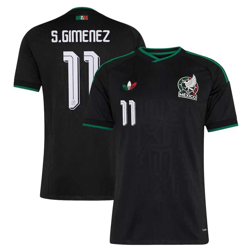 Santiago Gimenez Mexico National Team 2026 Third On-Field - Black
