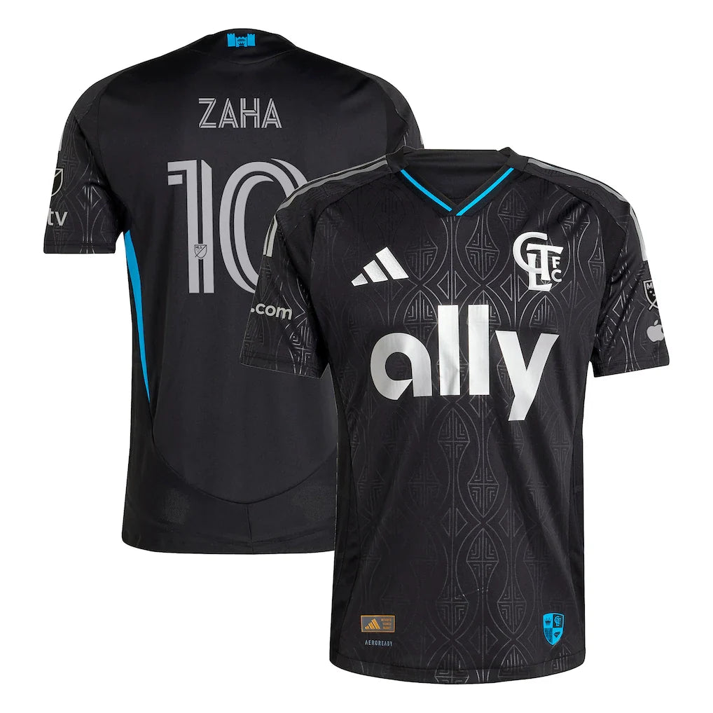 Wilfried Zaha Charlotte FC 2025 Fortress Kit Player Jersey - Black