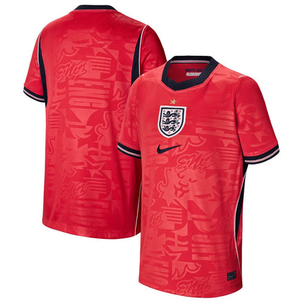 England National Team Nike Youth 2026 Away Stadium Jersey - Red
