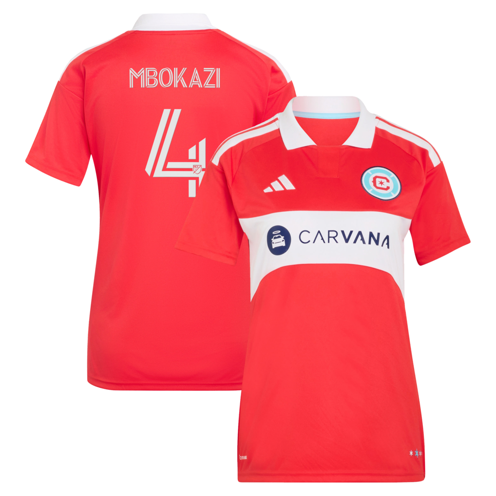 Mbekezeli Mbokazi Chicago Fire adidas Women's 2026 Forever Red Jersey - Red