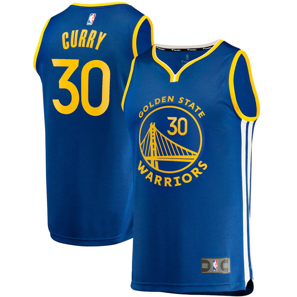 Stephen Curry Golden State Warriors Big & Tall Player Jersey - Royal - Icon Edition