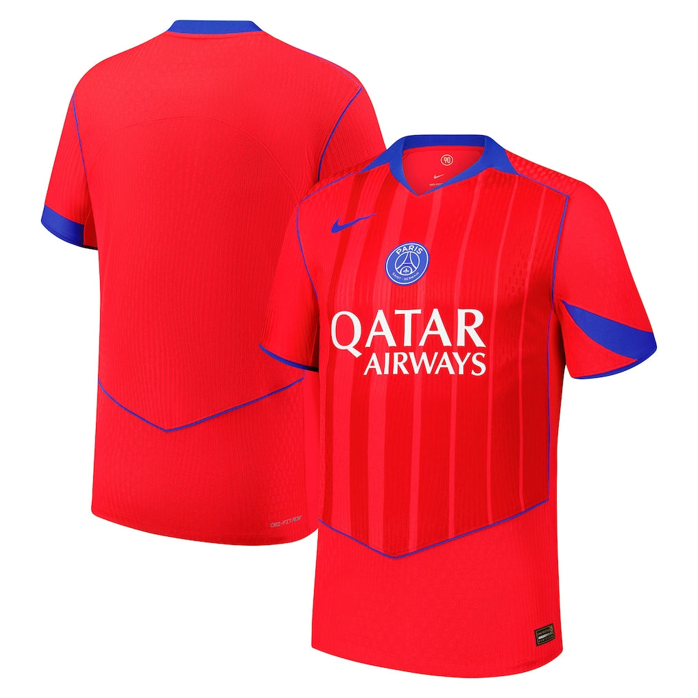 Paris Saint-Germain 2025/26 Match Third Total 90 - Red