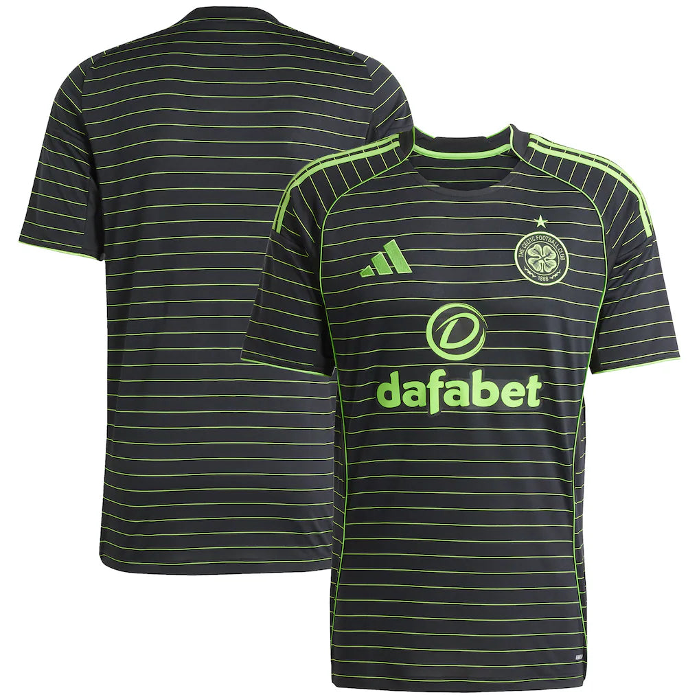 Celtic adidas 2025/26 Away Jersey - Black