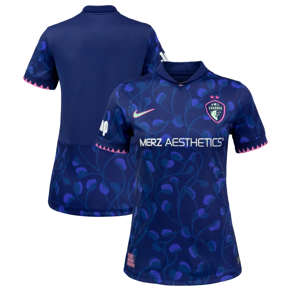 North Carolina Courage Nike Women's 2026 Third Stadium Jersey - Navy