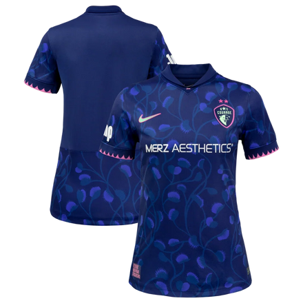 North Carolina Courage Nike Women's 2026 Third Stadium Jersey - Navy