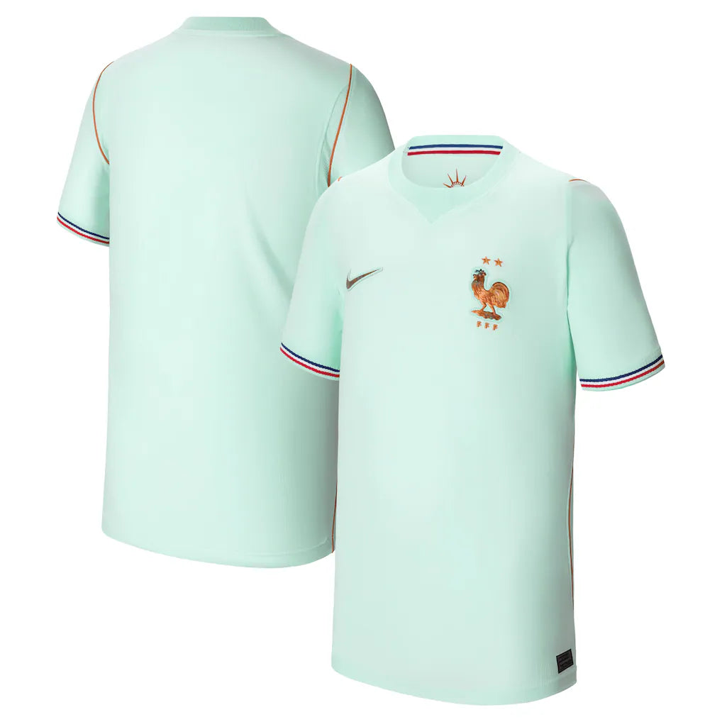 France National Team Nike Youth 2026 Away Stadium Jersey - Green