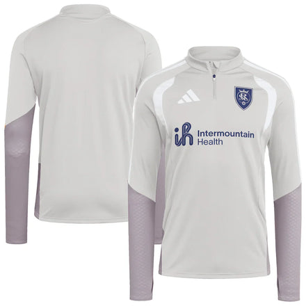 Real Salt Lake 2026 Tiro Competition Quarter-Zip Training Top - Silver