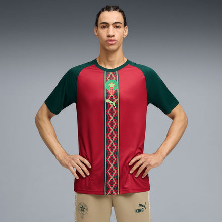 Morocco National Team 2026 Pre-Match Top - Crimson